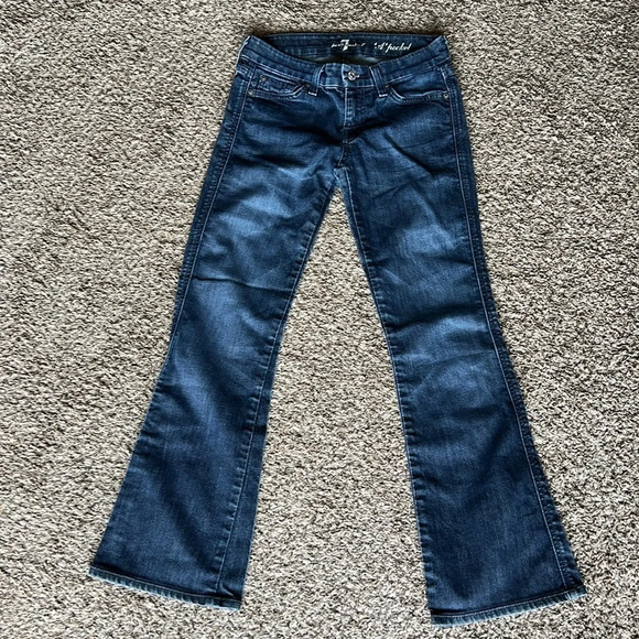 7 For All Mankind Women’s‎ Size 25 ‘A’ Pocket Jeans - Picture 2 of 11
